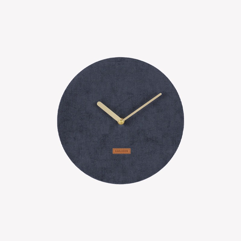 Karlsson Corduroy Clock(KA5671)